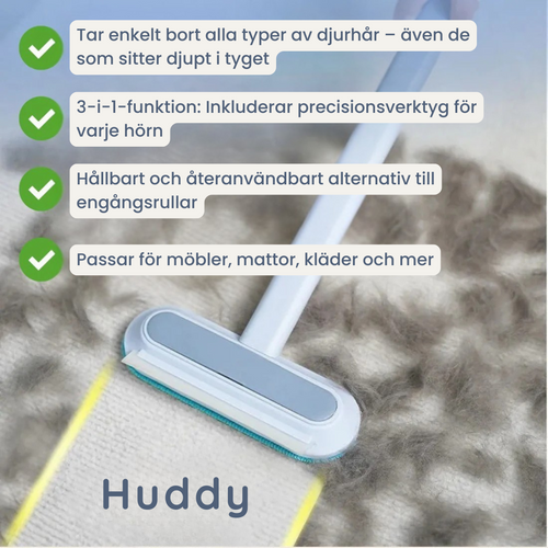 Huddy™ - 3-i-1-hårborttagare för husdjur