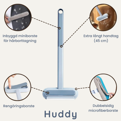Huddy™ - 3-i-1-hårborttagare för husdjur